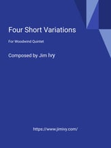 Four Short Variations for Woodwind Quintet P.O.D. cover